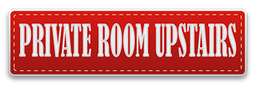 private room available upstairs